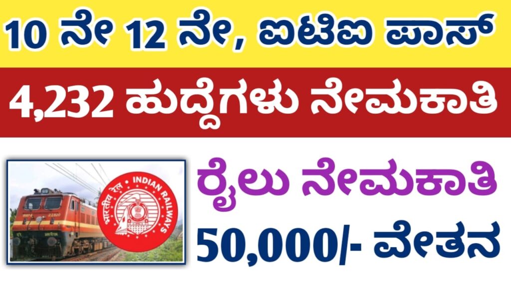 South Central Railway Recruitment 2025-ಸೌತ್ ಸೆಂಟ್ರಲ್ ರೈಲ್ವೆ ನೇಮಕಾತಿ 2025